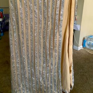 Floor length gorgeous dress